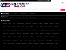 Tablet Screenshot of barbersalon.com